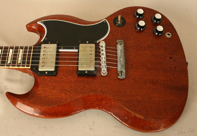 Vintage Gibson Guitars >> Gibson SG Dickey Betts Aged and Signed (2012): Detail-Bilder Vintage Gibson Guitars >> Gibson SG Dickey Betts Aged and Signed (2012): Detail-Bilder