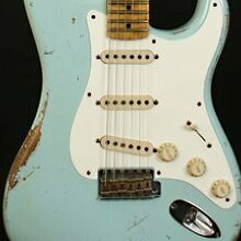 Photo von Fender Stratocaster CS 56 Heavy Relic Stratocaster Sonic Blue (2009)