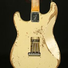 Photo von Fender Stratocaster 68 Heavy Relic Olympic White (2009)