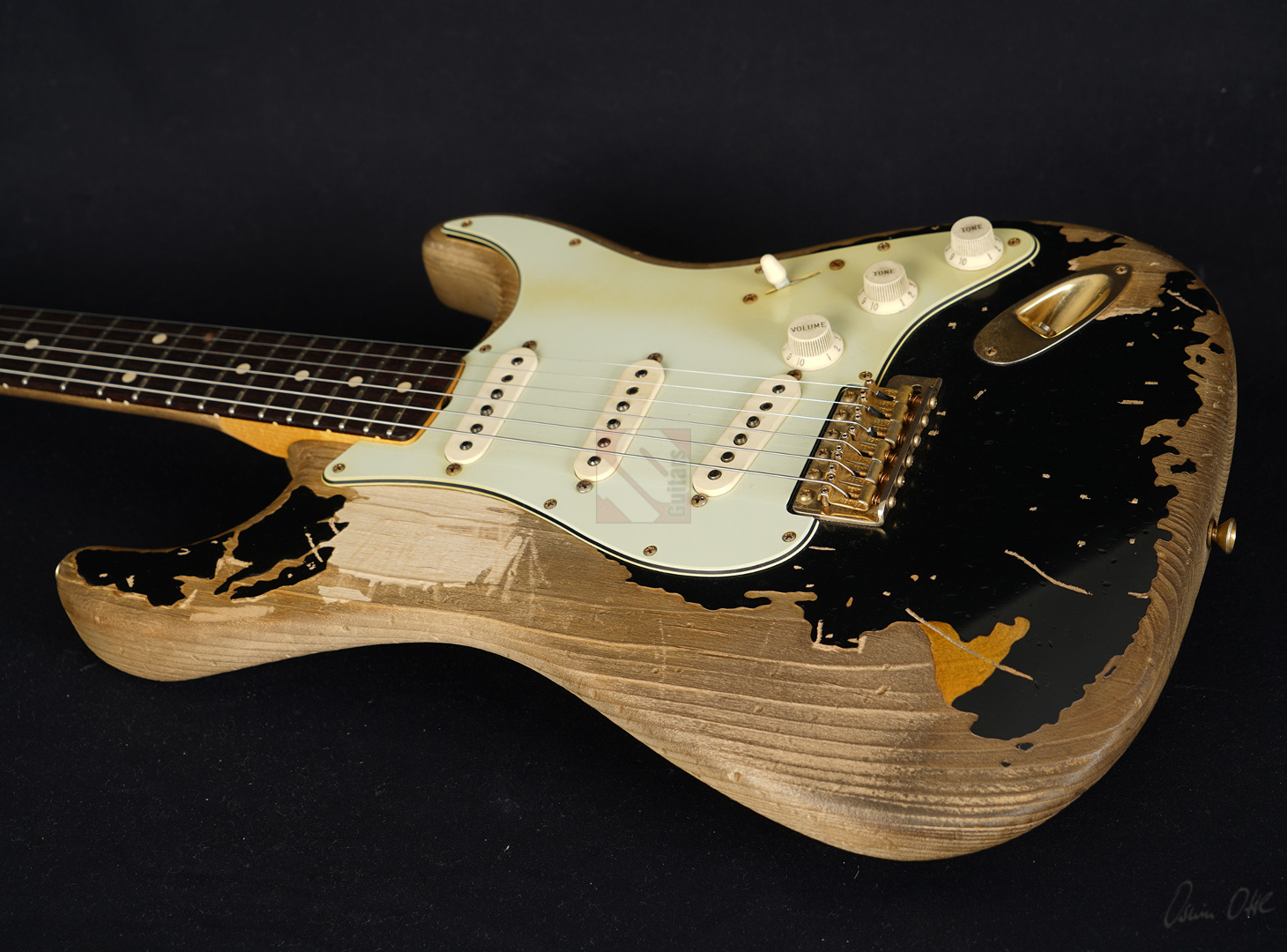 Fender Stratocaster John Mayer Black One Masterbuilt #JC 1646 