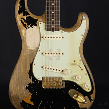 Photo von Fender Stratocaster John Mayer Black One Masterbuilt #JC 1646 (2010)