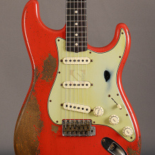 Photo von Fender Stratocaster 61 Heavy Relic Fiesta Red Masterbuilt Carlos Lopez (2021)
