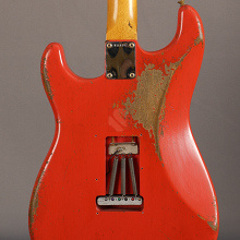 Photo von Fender Stratocaster 61 Heavy Relic Fiesta Red Masterbuilt Carlos Lopez (2021)