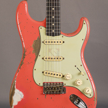 Photo von Fender Stratocaster 63 Relic Fiesta Red Masterbuilt Jason Smith (2021)