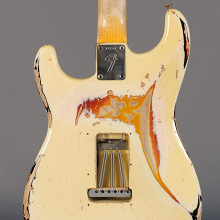 Photo von Fender Stratocaster 68 Heavy Relic Aged Vintage White over 3-Color Sunburst (2021)