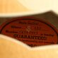 Gibson L-5 CESN Natural Blonde Masterlabel (2013) Detailphoto 16