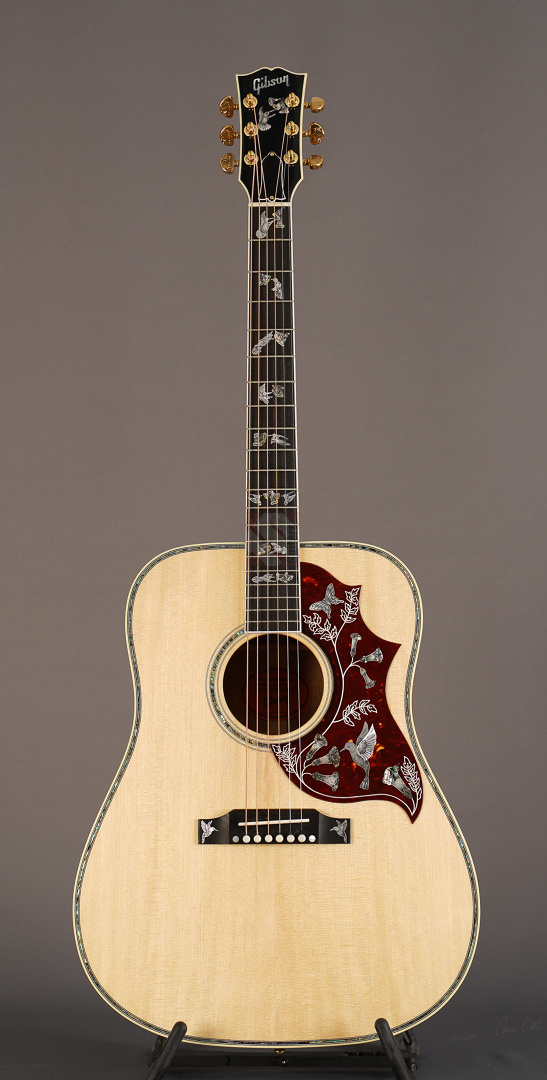 Gibson Hummingbird Custom Koa Antique Natural (2022) | Ten Guitars