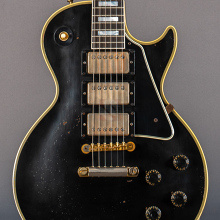 Photo von Gibson Les Paul Custom 58 Eric Clapton 3PU Ebony Murphy Lab Aged (2025)