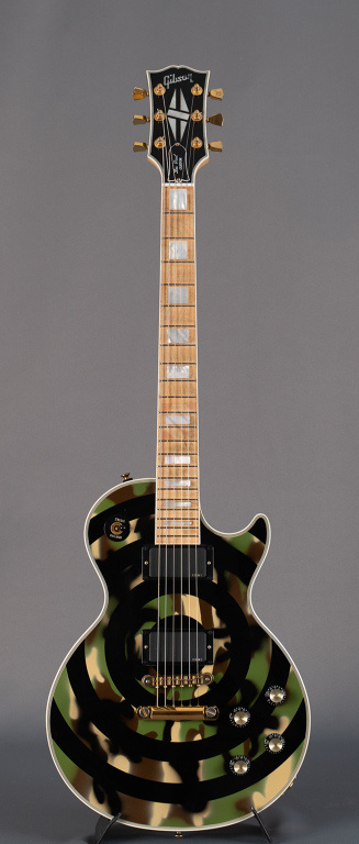 Gibson Les Paul Custom Zakk Wylde Bullseye Camo (2003) | Ten Guitars