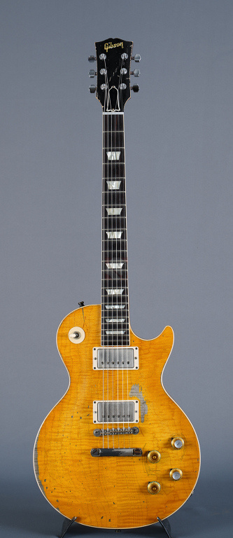 ギター Gibson Greeny Les Paul KH llica Gibson Kirk Hammett Greeny Les Paul Greeny Burst | The Music Zoo