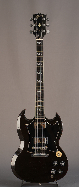 Angus young first deals guitar