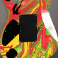 Ibanez UV77MC Universe Multicolour Swirl (1991) Detailphoto 4