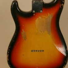 Photo von Fender Stratocaster Hardtail (1965)