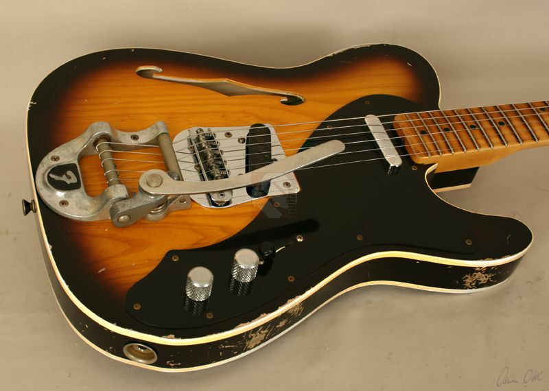 Fender Telecaster Thinline Bigsby Relic Masterbuilt (2012) | Ten Guitars