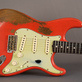 Fender Stratocaster 61 Heavy Relic Fiesta Red Masterbuilt Carlos Lopez (2021) Detailphoto 5