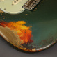 Fender Stratocaster 61 Relic Sherwood Metallic over 3 TS Masterbuilt Dale Wilson (2018) Detailphoto 14