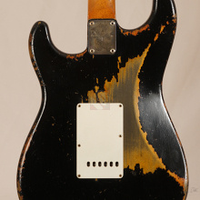 Photo von Fender Stratocaster 63 Heavy Relic Black over Sunburst Masterbuilt Dale Wilson (2021)