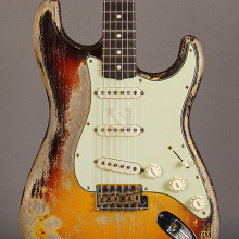 Photo von Fender Stratocaster 63 Relic Sunburst Masterbuilt Greg Fessler (2020)