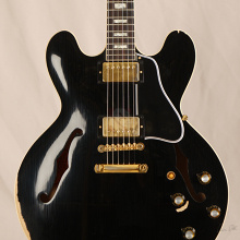 Photo von Gibson ES-335 1963 ES-335 Black Aged (2017)