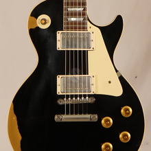 Photo von Gibson Les Paul Standard 58 Limited Aged Black over Gold Custom Shop (2017)